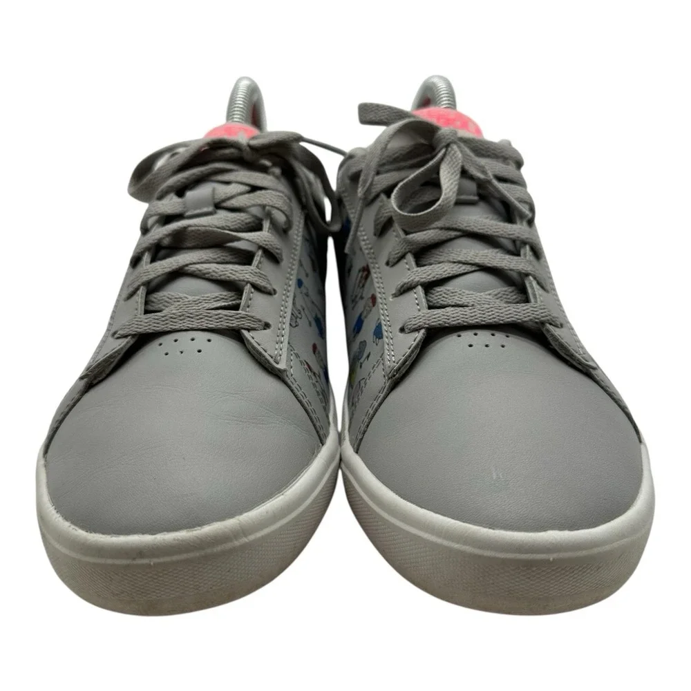 Skechers Go Golf‎ Drive 4 Shoes Womens 8.5 Gray Dog Novelty Print Sneakers 17011